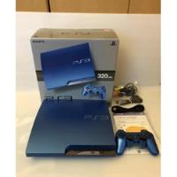 Consola Ps3 Slim Azul Salpicado+30 Juegos  segunda mano   México 