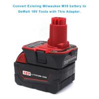  Wtl1820 Milwaukee M18 Adaptador Batería Para Dewalt 18v segunda mano   México 