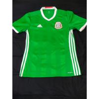 Jersey Selección Mexicana 2016 adidas Ch Climacool Original segunda mano   México 