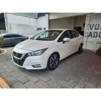 Nissan Versa Platinum Color Blanco Perlado 2020 At segunda mano   México 