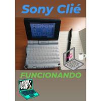 Sony Clié Peg-ux50funcionandocompleta En Sus Accesorios , usado segunda mano   México 