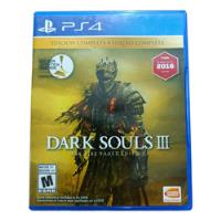 Dark Souls Iii The Fire Fades Edition Bandai Namco Ps4 segunda mano   México 