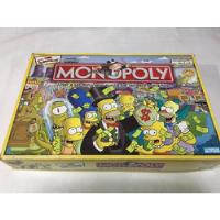 Juego De Mesa Monopoly Los Simpsons Hasbro  segunda mano   México 