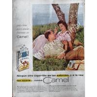 Cartel Publicitario Retro Cigarros Camel 1950s / 10 segunda mano   México 