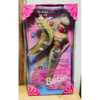 Barbie Sirena 1995 Barbie Jewel Hair Mermaid Caja Maltratada segunda mano   México 