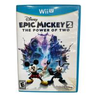 Disney Epic Mickey 2 The Power Of Two (usado) Nintendo Wiiu segunda mano   México 