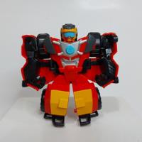 Figura Transformers Rescue Bots Hot Shot Tomy 12cm Hasbro segunda mano   México 