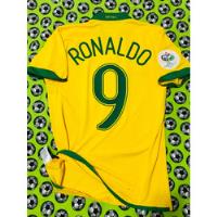 Jersey Camiseta Nike Seleccion Brasil Mundial 2006 Ronaldo S segunda mano   México 