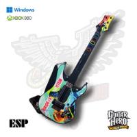 Guitarra Guitar Hero Xbox360 - Restaurada Y Personalizada segunda mano   México 