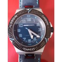 Reloj Momo Design Tempest Azul Cuarzo/aluminio Correa Piel segunda mano   México 