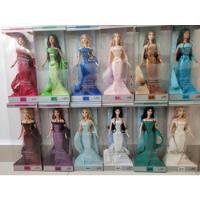 Barbie Muñeca Birthstone Completa Colección De 12 Muñecas  segunda mano   México 