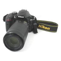 Cámara Nikon D3400 Dslr Color  Negro Lente 70-300mm (g), usado segunda mano   México 