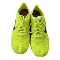 Tenis Nike Free Rn Flyknit Verde Limón Talla 25.5 Mx 8.5 Us, usado segunda mano   México 