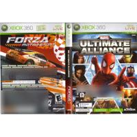 Marvel Ultimate Alliance + Forza Motorsport 2 - Xbox 360 segunda mano   México 