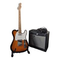 Guitarra Fender Telecaster Squier Affinity Series + Ampli, usado segunda mano   México 
