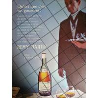 Cartel Publicitario Retro Champagne Remy Martin 1970 /628, usado segunda mano   México 
