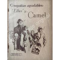 Cartel Publicitario Retro Cigarros Camel 1928 /15 segunda mano   México 