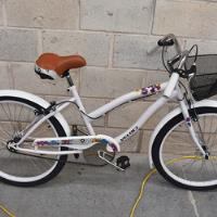 Bicicleta Veloci Usada Spring City Rodada 24 Blanco Urbana segunda mano   México 
