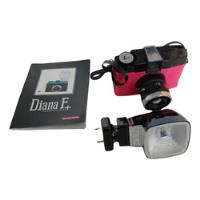 Camara Lomography Diana F+ Film 120 Flash Y Manual Rosa segunda mano   México 