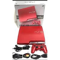 Consola Ps3 Slim Rojo Escarlata+30 Juegos  segunda mano   México 