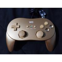 Usado, Control Pro Wii Dorado segunda mano   México 