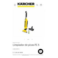 Limpiadora De Pisos Karcher Fc5 2en1 segunda mano   México 