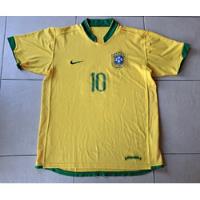 Jersey Nike Brasil, Mundial 2006, Ronaldinho. segunda mano   México 