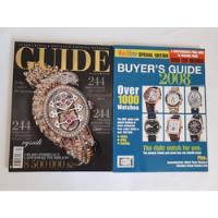 Usado, Dos Revistas Relojería Lujo Buyer's Guide Estilo Shopping  segunda mano   México 