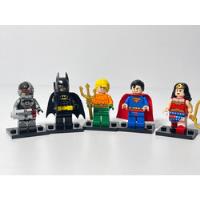 Batman, Superman, Wonder Woman, Aqua Man Minifiguras Lego segunda mano   México 