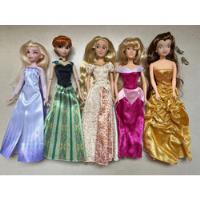 Usado, Lote Muñecas Barbie Disney Store Princesas Ariel Anna Elsa segunda mano   México 