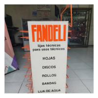 Usado, Estante Metallico Muestrario Para Lijas Fandelli Original segunda mano   México 