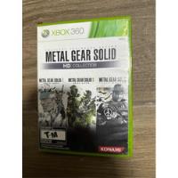 Metal Gear Solid Hd Collection Xbox 360 Original Raro Mgs segunda mano   México 