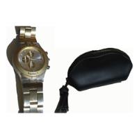 Reloj Swatch Shaq 34 Dorado Mujer + Monedero Llavero, usado segunda mano   México 