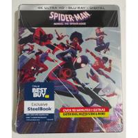 Spider-man: A Través Del Spider-verso 4k Blu-ray Steelbook segunda mano   México 