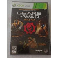 Gears Of War Triple Pack Gears 1 & 2 Xbox 360 Original Usado segunda mano   México 