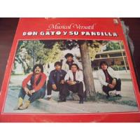 Lp Don Gato Y Su Pandilla, Musical Versatil segunda mano   México 
