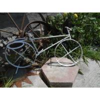 Bicicleta  De Fierro Macetero Vintage segunda mano   México 