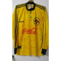 Camiseta Jersey Club América adidas Xl Manga Larga 1998 segunda mano   México 