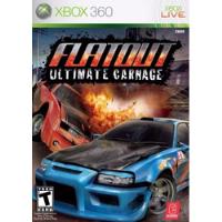 Flatout Ultimate Carnage Usado Para Xbox 360 Blakhelmet C segunda mano   México 