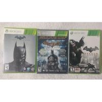 Pack 3 Juegos De Batman Para Xbox 360 Oportunidad...!!! segunda mano   México 