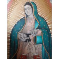 Virgen De Guadalupe Pintura Torero Resando Oleo Tauromaquia segunda mano   México 