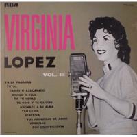 Virginia López, Volumen 2. Disco Lp segunda mano   México 