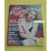 Angelica Chain Revista Club Privado 1981 segunda mano   México 