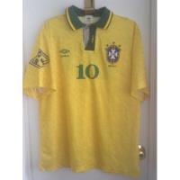 Brasil Selección Brasileña Camiseta Jersey Umbro 1993, usado segunda mano   México 