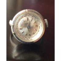 Reloj Análogo De Cuerda En Anillo Ajustable Color Plata, usado segunda mano   México 