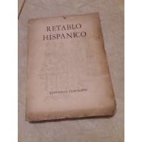 Retablo Hispánico - Varios- 1946 Ilustraciones Climent segunda mano   México 
