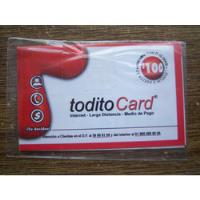 2 Tarjetas Todito Card. 100 Y 40 Pesos, Nuevas, Jamás Usadas segunda mano   México 