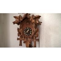 Autentico Reloj Cucu Antiguo Aleman Madera Selva Negra , usado segunda mano   México 