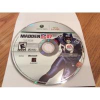Madden Nfl 07 Xbox 360 Original Usado Blakhelmet C segunda mano   México 