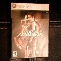 Tomb Raider Anniversary Xbox 360 Solo Portada Original segunda mano   México 